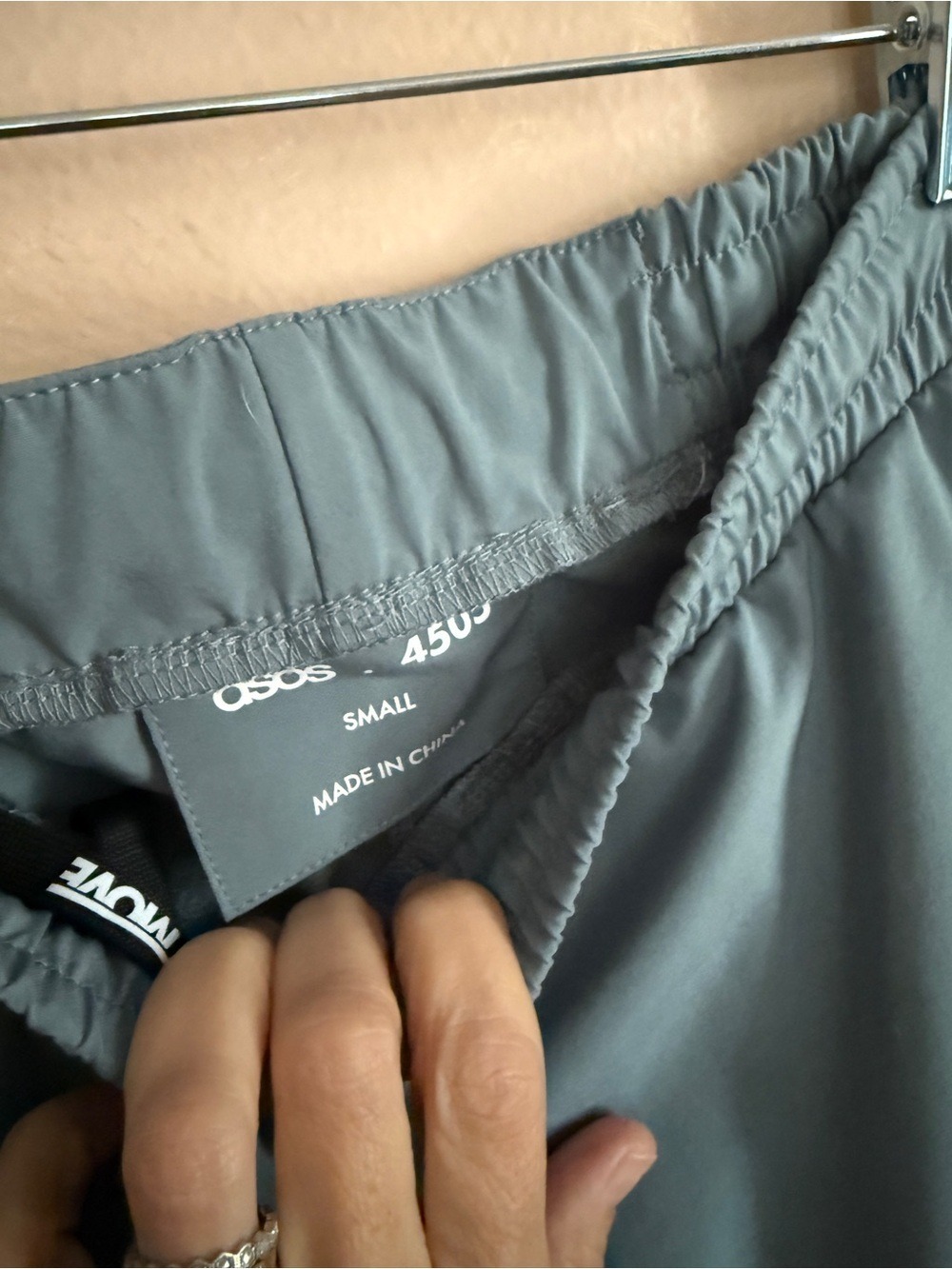 ASOS Teal Green Elastic Waist Track Pants - Picture 2 of 7